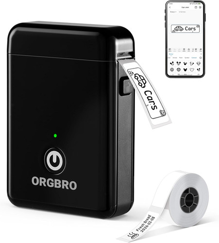 Orgbro label maker machine - orgbro, x1