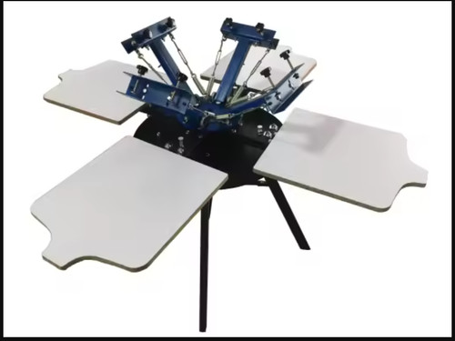 Screen printing machine - machine, 4