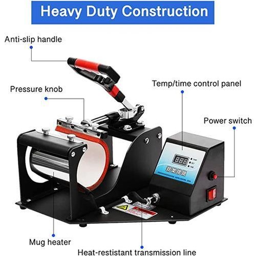 Mug heat press - mug, machine