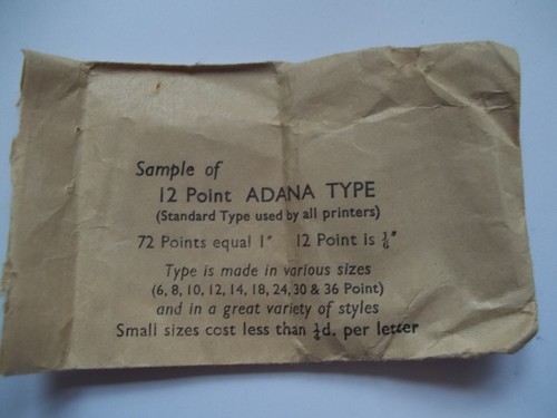 Adana printing machine sample - printing,