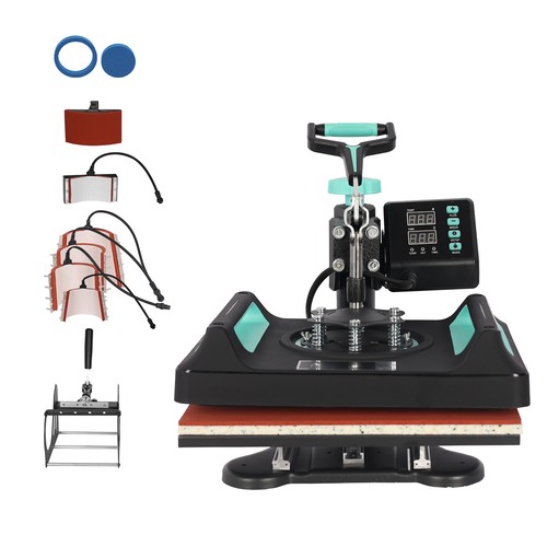 Digital heat press - 8-in-1,