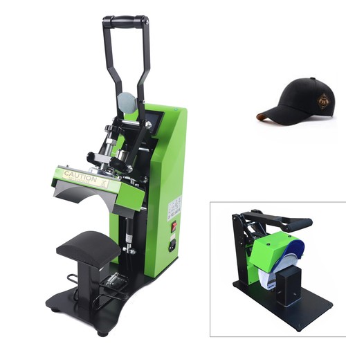 Cap heat press - cap, machine