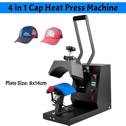 Cap heat press - press, machine