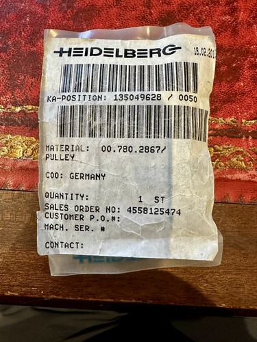 Heidelberg printing machine - heidelberg,