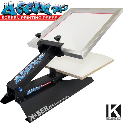 Screen printing shirt - screen, press