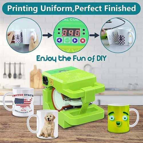 Heat transfer mug - mug, press